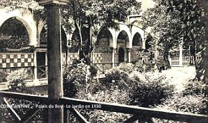 Constantine - Palais du Bey - Jardin - 1930
